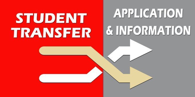 Student transfer application and information